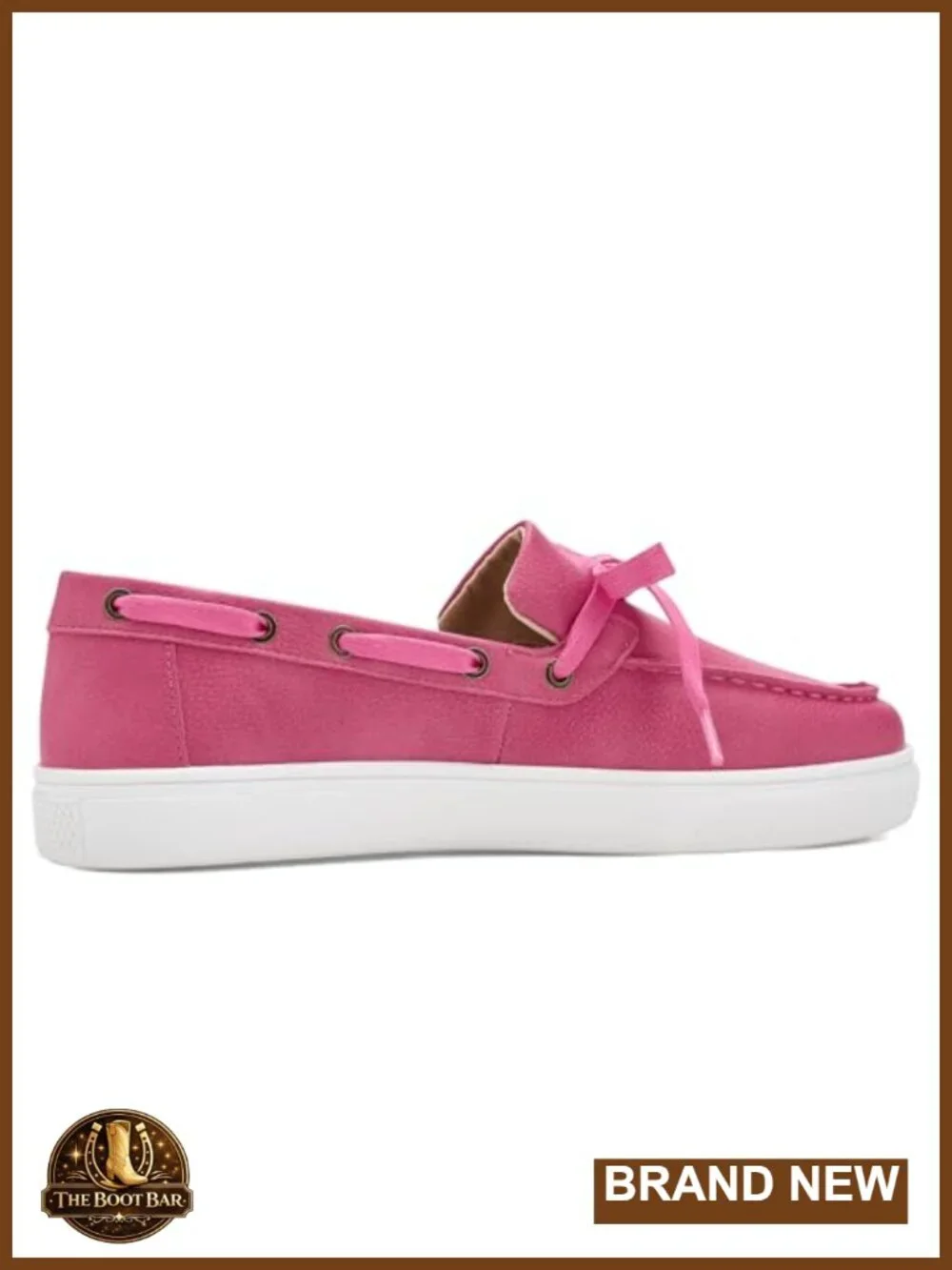 Boat Shoes - Slip-On Platform Loafers, Round Toe, Cushioned